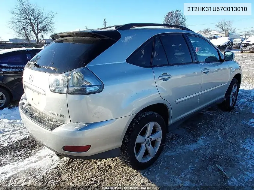 2T2HK31U67C013010 2007 Lexus Rx 350
