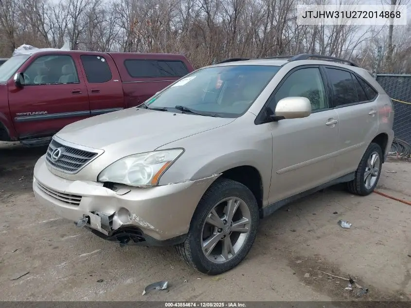 JTJHW31U272014868 2007 Lexus Rx 400H