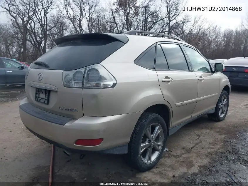JTJHW31U272014868 2007 Lexus Rx 400H