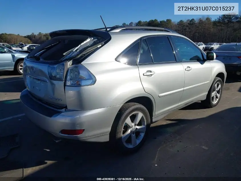 2T2HK31U07C015237 2007 Lexus Rx 350