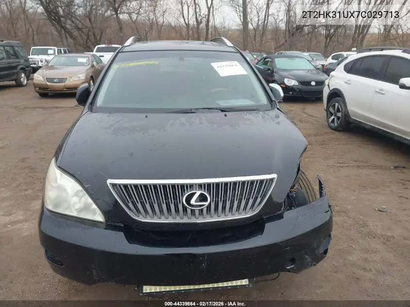 2T2HK31UX7C029713 2007 Lexus Rx 350