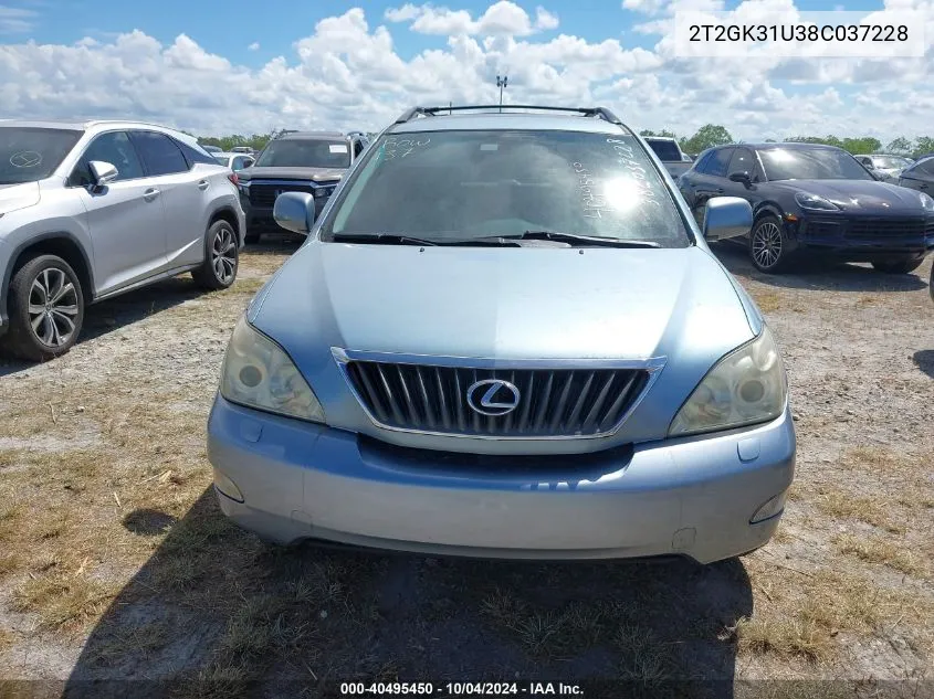 2T2GK31U38C037228 2008 Lexus Rx 350