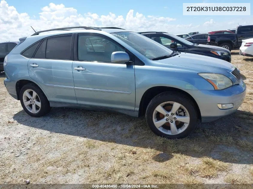 2T2GK31U38C037228 2008 Lexus Rx 350