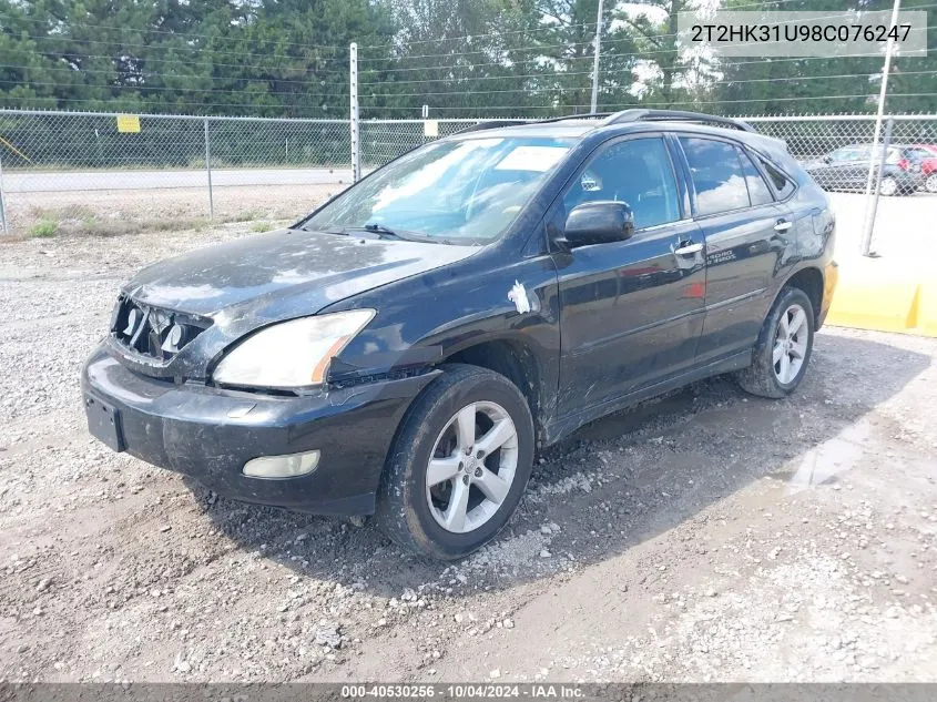 2T2HK31U98C076247 2008 Lexus Rx 350