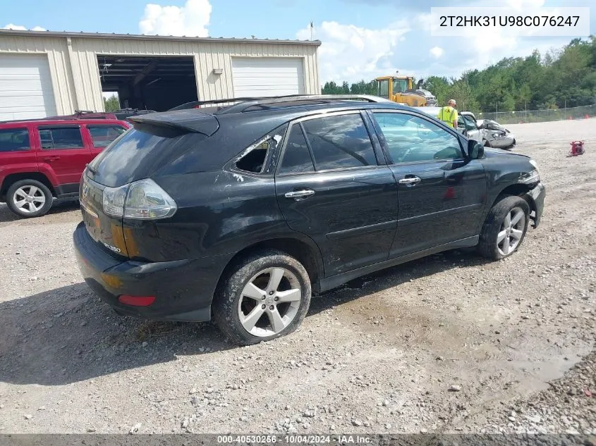 2T2HK31U98C076247 2008 Lexus Rx 350