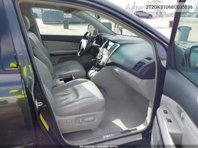 2T2GK31U68C035036 2008 Lexus Rx 350