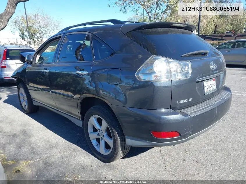 2T2HK31U88C055194 2008 Lexus Rx 350