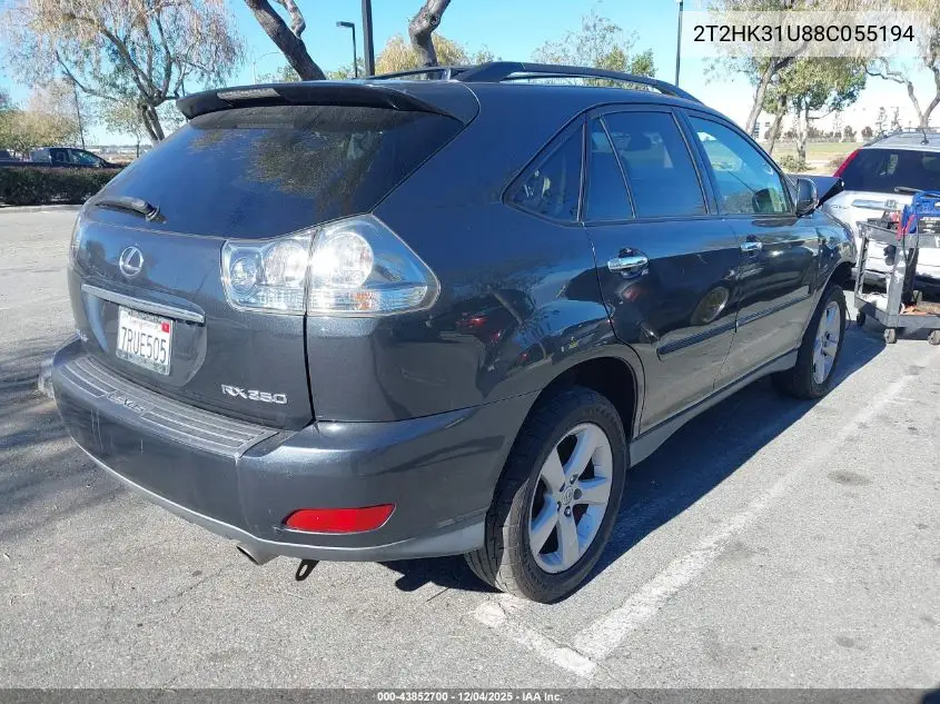 2T2HK31U88C055194 2008 Lexus Rx 350