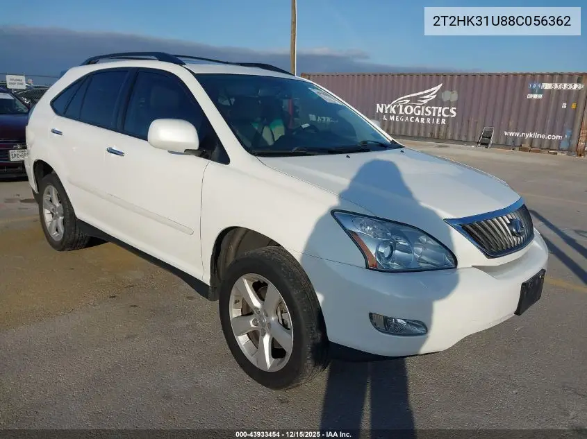 2T2HK31U88C056362 2008 Lexus Rx 350