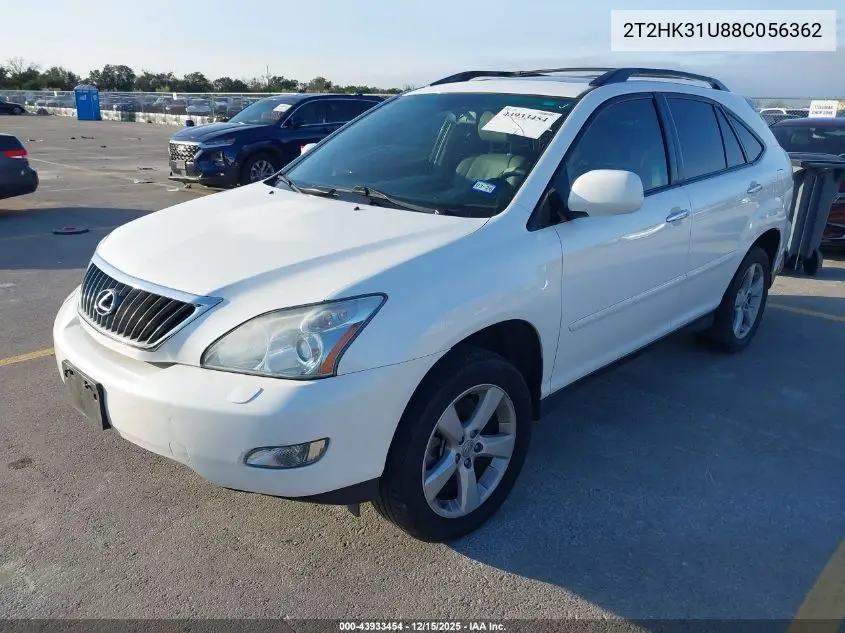 2T2HK31U88C056362 2008 Lexus Rx 350