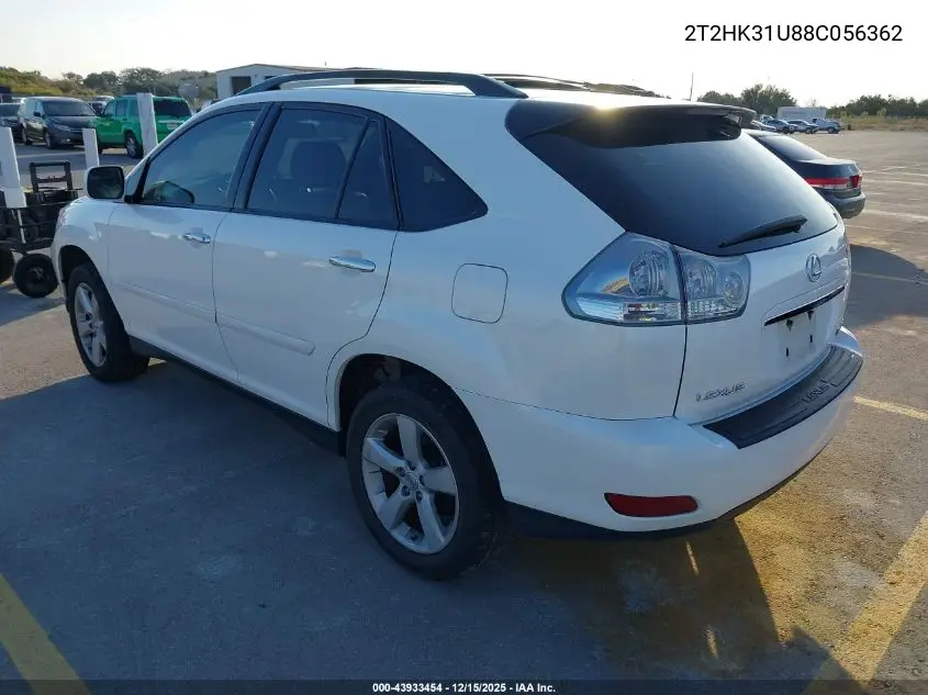 2T2HK31U88C056362 2008 Lexus Rx 350
