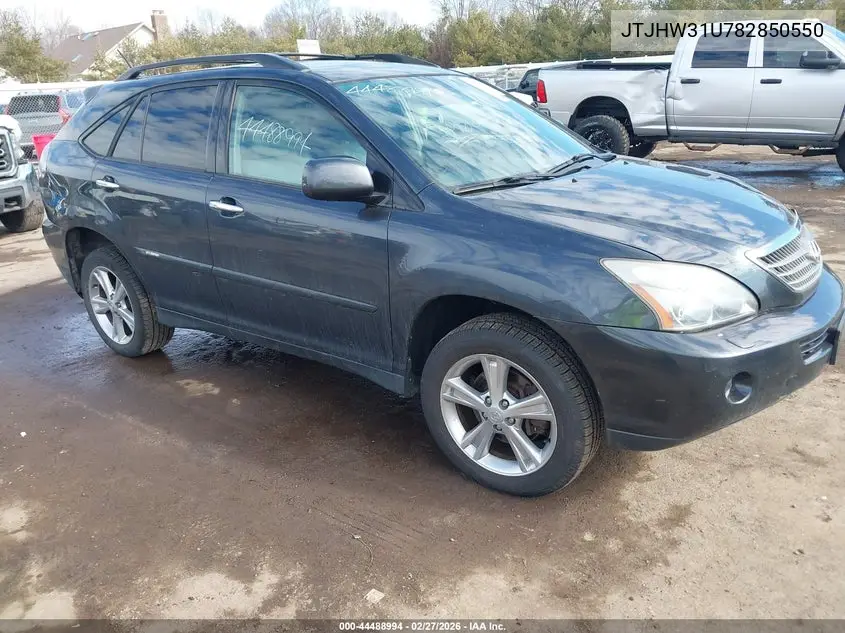 JTJHW31U782850550 2008 Lexus Rx 400H