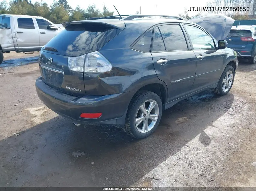 JTJHW31U782850550 2008 Lexus Rx 400H