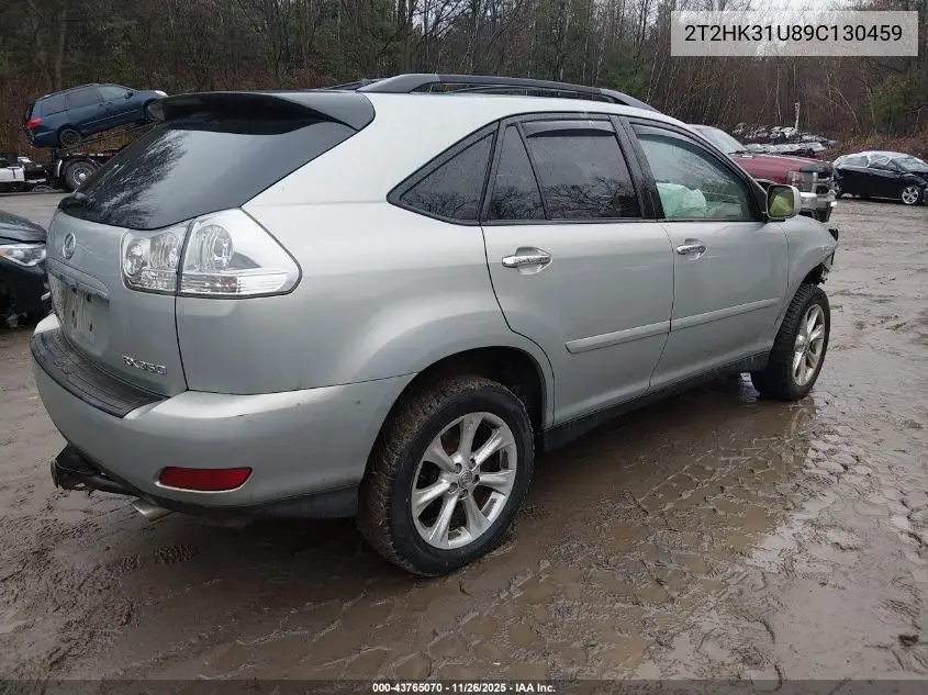 2T2HK31U89C130459 2009 Lexus Rx 350