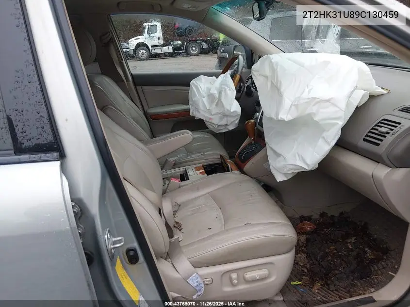 2T2HK31U89C130459 2009 Lexus Rx 350