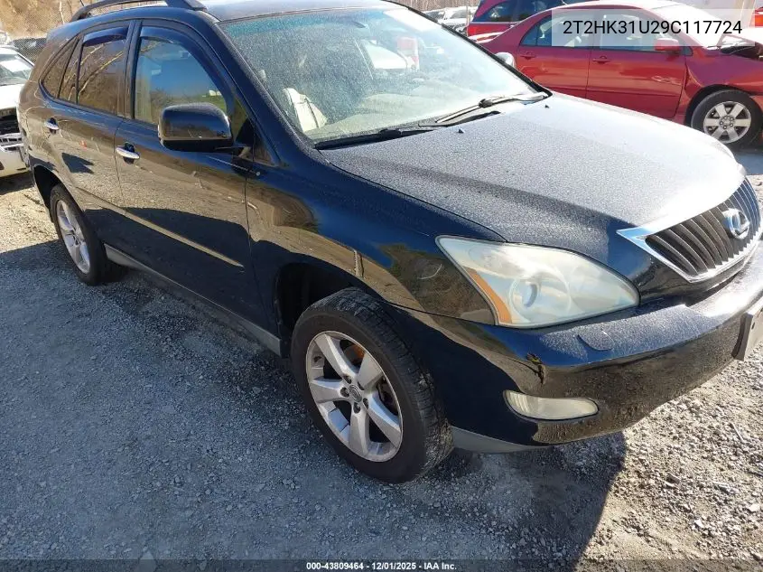 2T2HK31U29C117724 2009 Lexus Rx 350