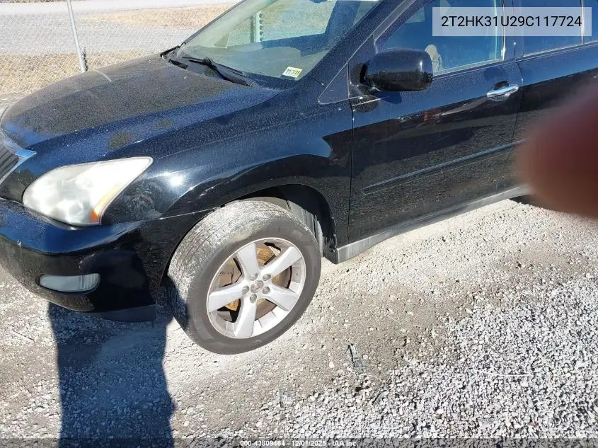 2T2HK31U29C117724 2009 Lexus Rx 350