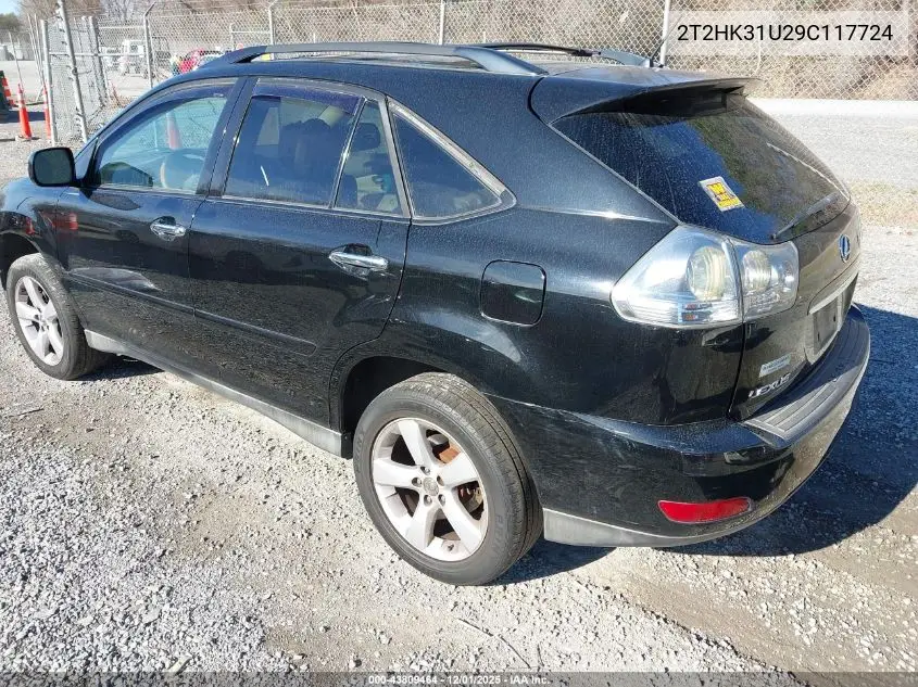 2T2HK31U29C117724 2009 Lexus Rx 350