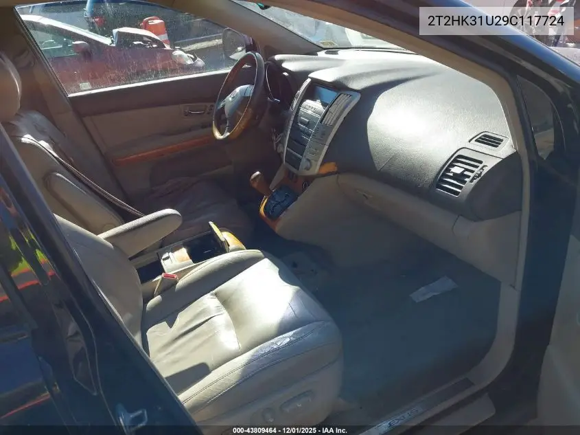 2T2HK31U29C117724 2009 Lexus Rx 350