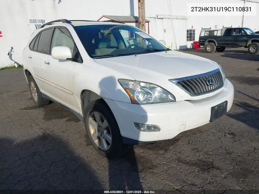 2T2HK31U19C110831 2009 Lexus Rx 350