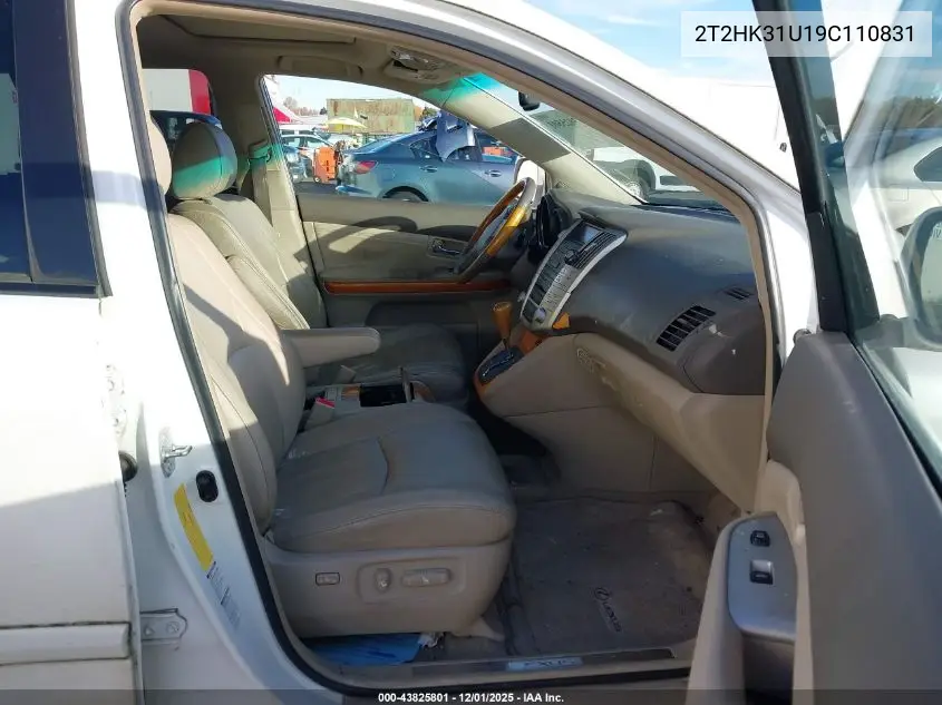 2T2HK31U19C110831 2009 Lexus Rx 350