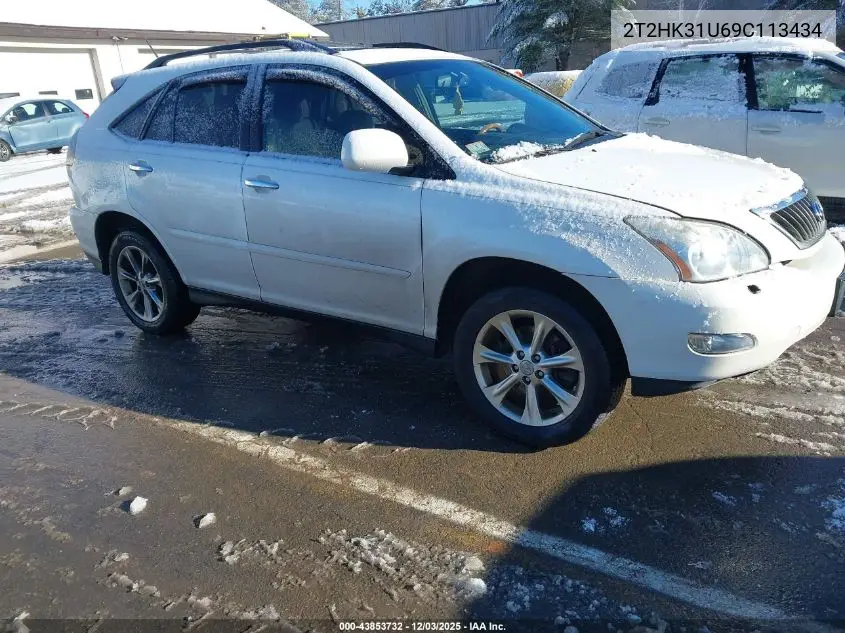 2T2HK31U69C113434 2009 Lexus Rx 350