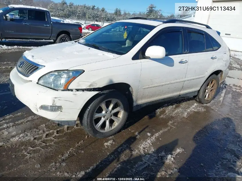 2T2HK31U69C113434 2009 Lexus Rx 350