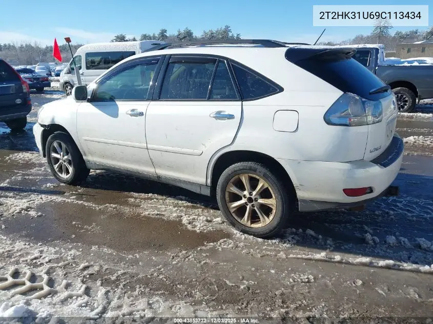 2T2HK31U69C113434 2009 Lexus Rx 350