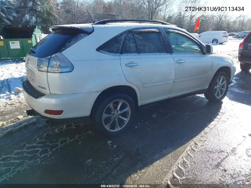 2T2HK31U69C113434 2009 Lexus Rx 350