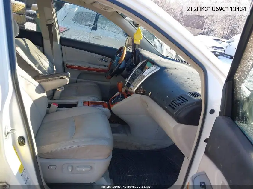2T2HK31U69C113434 2009 Lexus Rx 350