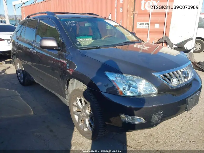 2T2GK31U39C070909 2009 Lexus Rx 350