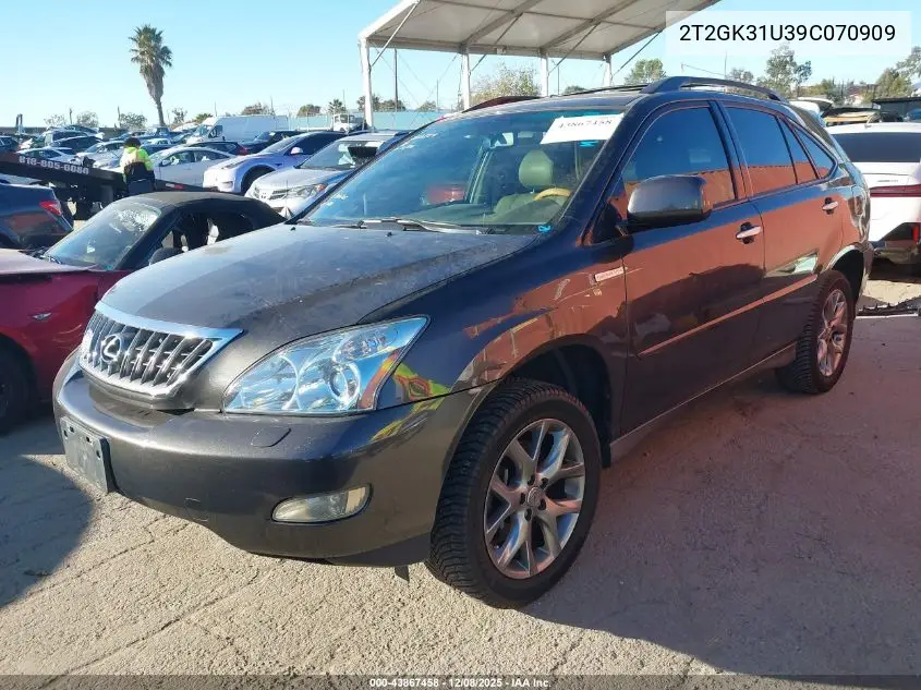 2T2GK31U39C070909 2009 Lexus Rx 350