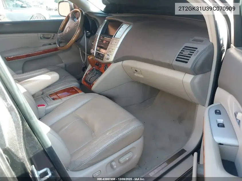 2T2GK31U39C070909 2009 Lexus Rx 350
