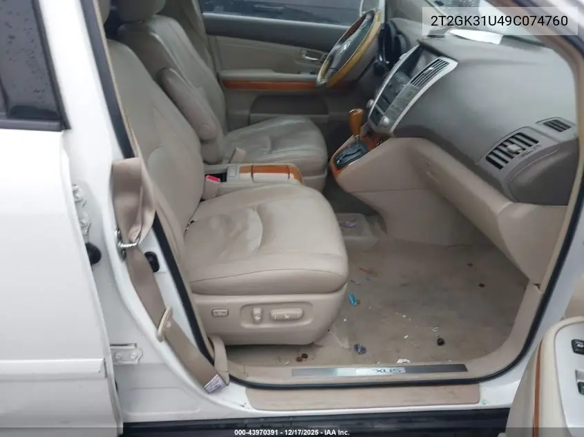 2T2GK31U49C074760 2009 Lexus Rx 350