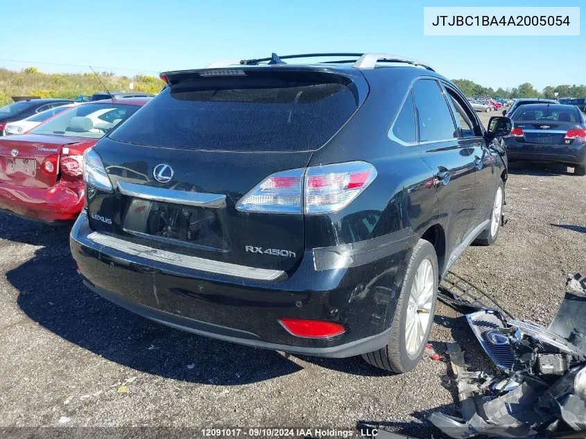 JTJBC1BA4A2005054 2010 Lexus Rx 450