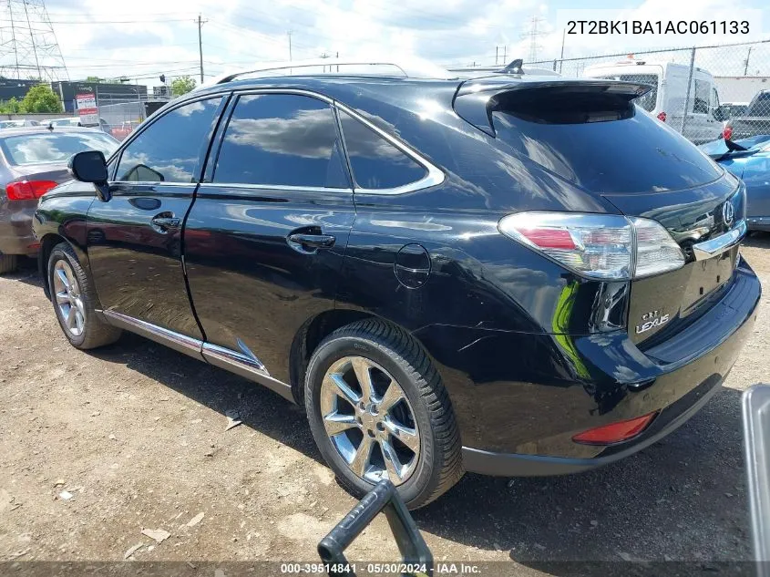 2T2BK1BA1AC061133 2010 Lexus Rx 350