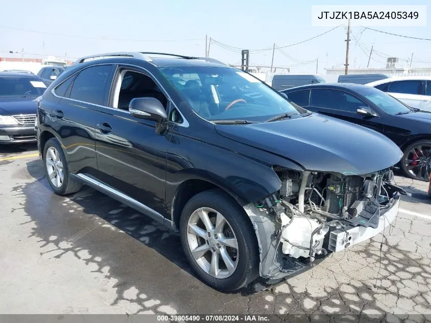 JTJZK1BA5A2405349 2010 Lexus Rx 350