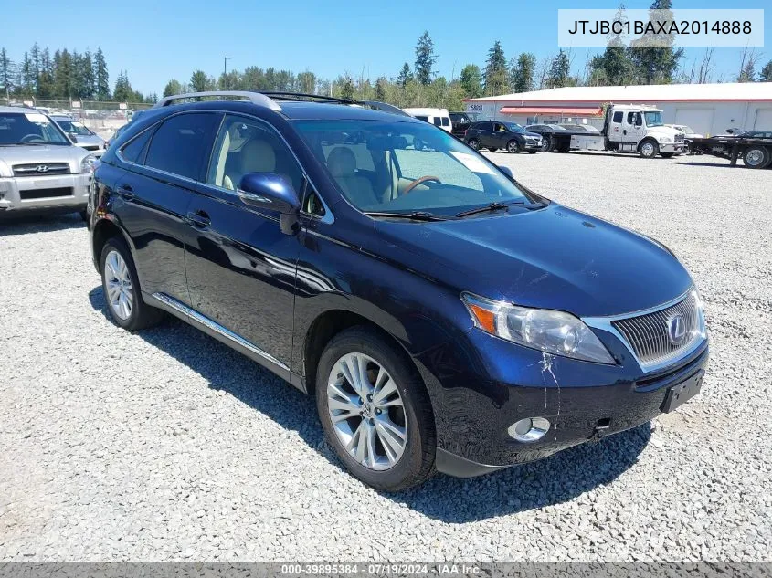 JTJBC1BAXA2014888 2010 Lexus Rx 450H