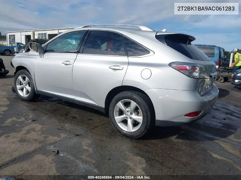 2T2BK1BA9AC061283 2010 Lexus Rx 350