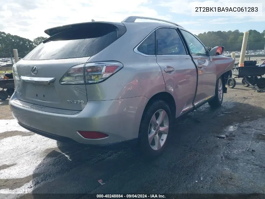 2T2BK1BA9AC061283 2010 Lexus Rx 350