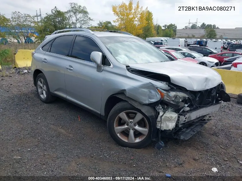 2T2BK1BA9AC080271 2010 Lexus Rx 350