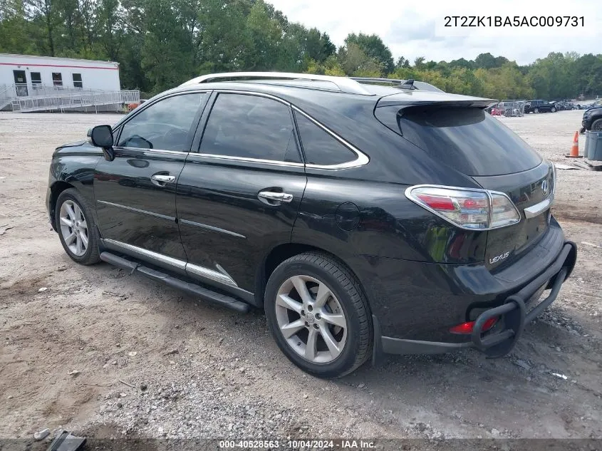 2T2ZK1BA5AC009731 2010 Lexus Rx 350