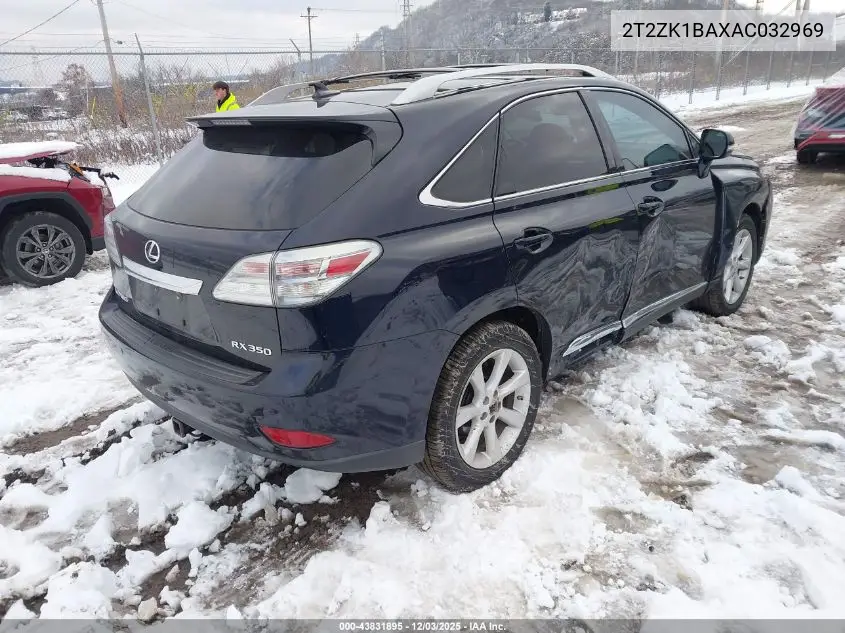 2T2ZK1BAXAC032969 2010 Lexus Rx 350