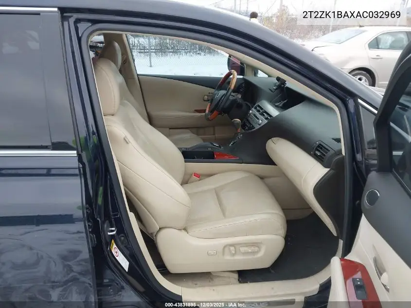 2T2ZK1BAXAC032969 2010 Lexus Rx 350