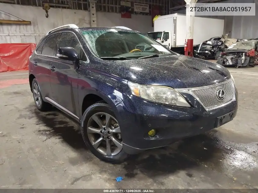 2T2BK1BA8AC051957 2010 Lexus Rx 350