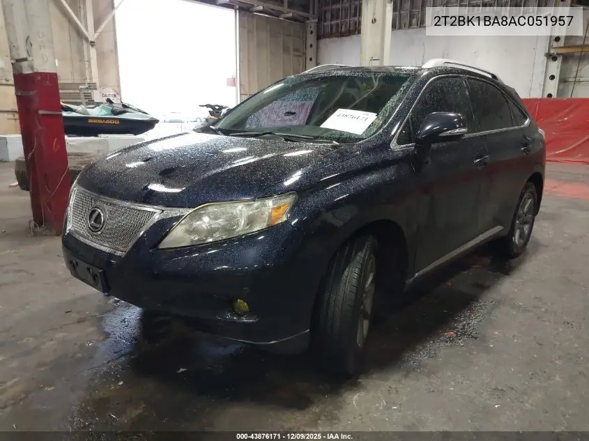 2T2BK1BA8AC051957 2010 Lexus Rx 350