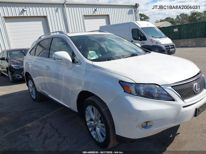 JTJBC1BA8A2006031 2010 Lexus Rx 450H