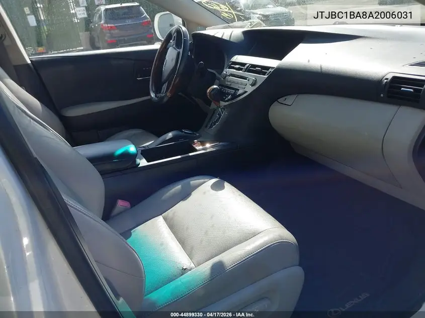 JTJBC1BA8A2006031 2010 Lexus Rx 450H