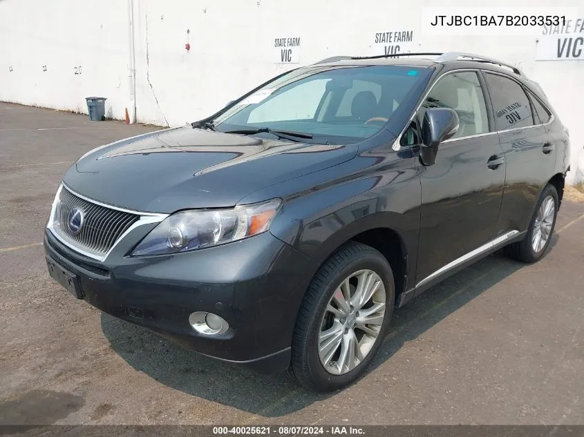 JTJBC1BA7B2033531 2011 Lexus Rx 450H