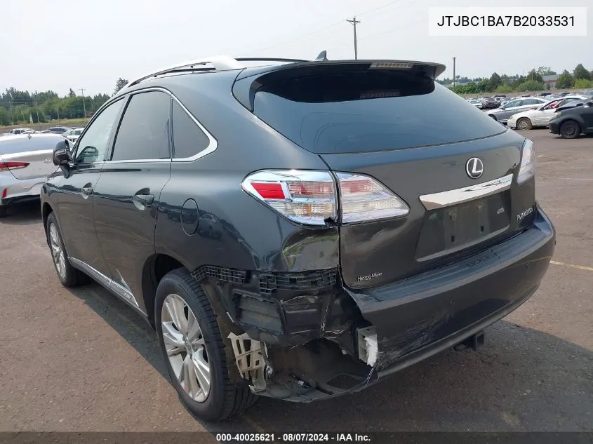 JTJBC1BA7B2033531 2011 Lexus Rx 450H